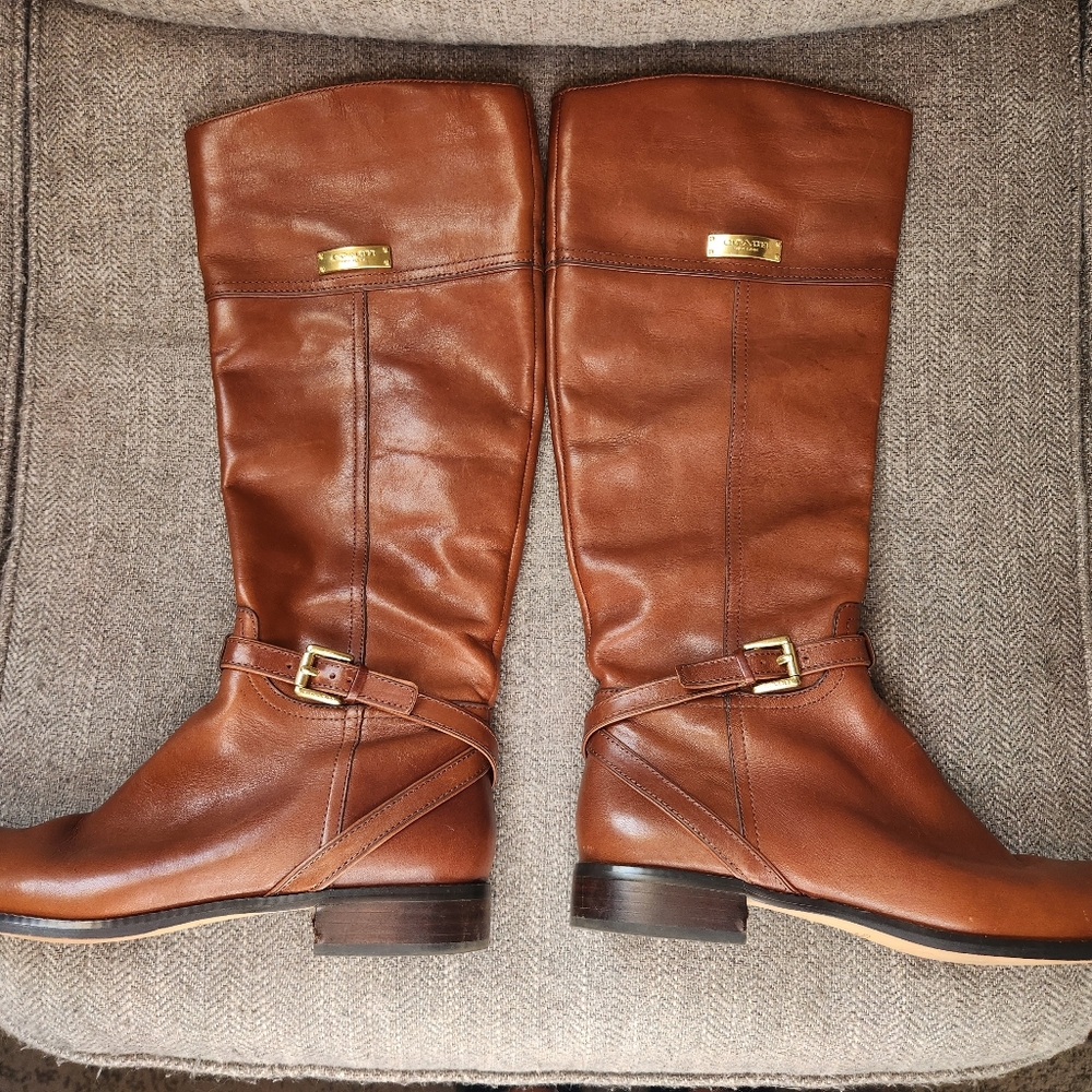Coach riding boots